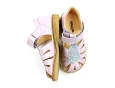 Angulus lila/mint sandal glitter og lak